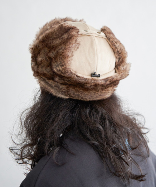 BEN DAVIS(ベンデイビス)の「【BEN DAVIS】ベンデイビス FLIGHT CAP(キャップ・メンズ・ベージュ/ブラック・フリー)」の1枚目の写真