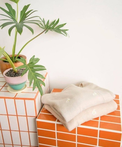 flower(フラワー)の「メニーフラワーニット(ニット/セーター・レディース・アイボリー/ピンク・FREE)」の16枚目の写真