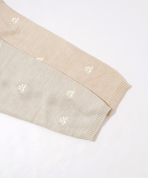 flower(フラワー)の「メニーフラワーニット(ニット/セーター・レディース・アイボリー/ピンク・FREE)」の22枚目の写真