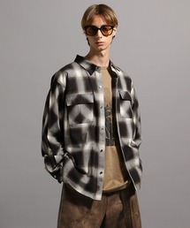 BLAYMORE（ブレイモア）の「【BLAYMORE】 Inverted Ombre Check Shirt / オンブレチェック インバーテッドタック仕様（シャツ/ブラウス）」