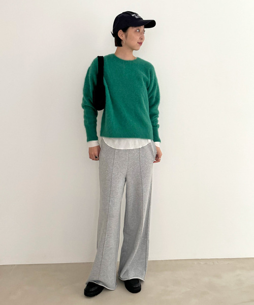SLOBE IENA（スローブイエナ）の「kokyo/コキョウ puff bag RO001-00143（ハンドバッグ・レディース・ブラック/スカイブルー・FREE）」の10枚目の写真