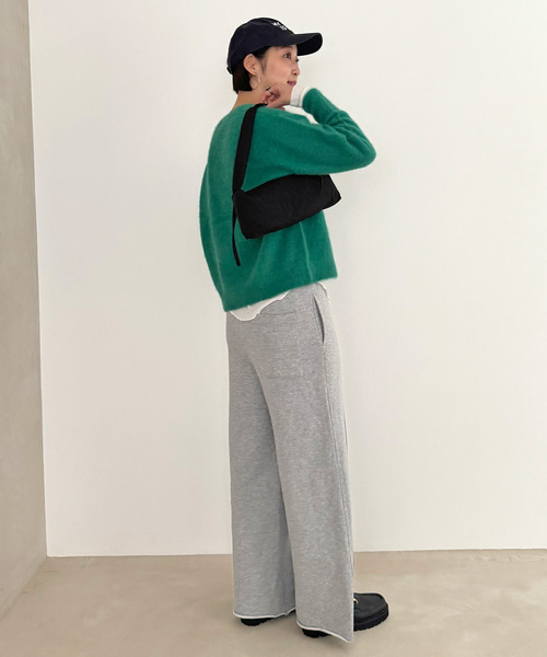 SLOBE IENA（スローブイエナ）の「kokyo/コキョウ puff bag RO001-00143（ハンドバッグ・レディース・ブラック/スカイブルー・FREE）」の11枚目の写真