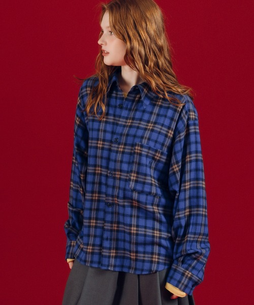 セール】アソートネルシャツ（シャツ/ブラウス）｜MUHET