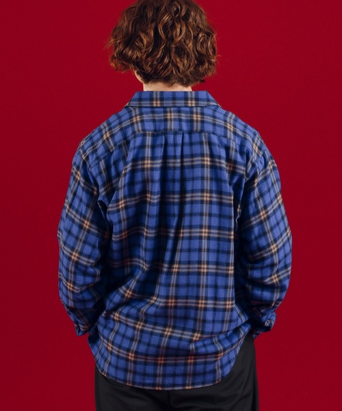 MUHET（ミュエータ）の「アソートネルシャツ（シャツ/ブラウス・レディース・ブルー/イエロー/ブラウン・MEDIUM/X-LARGE）」の15枚目の写真