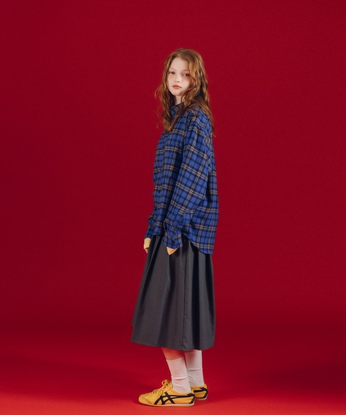 MUHET（ミュエータ）の「アソートネルシャツ（シャツ/ブラウス・レディース・ブルー/イエロー/ブラウン・MEDIUM/X-LARGE）」の11枚目の写真