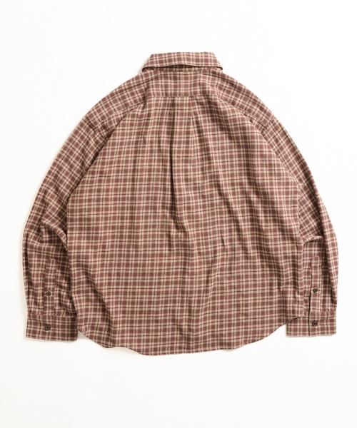 MUHET（ミュエータ）の「アソートネルシャツ（シャツ/ブラウス・レディース・ブルー/イエロー/ブラウン・MEDIUM/X-LARGE）」の20枚目の写真