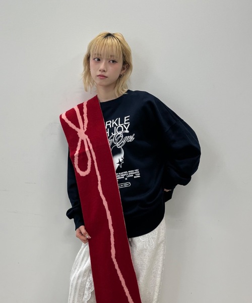 セール】リボンニットマフラー / ribbon knit muffler（マフラー