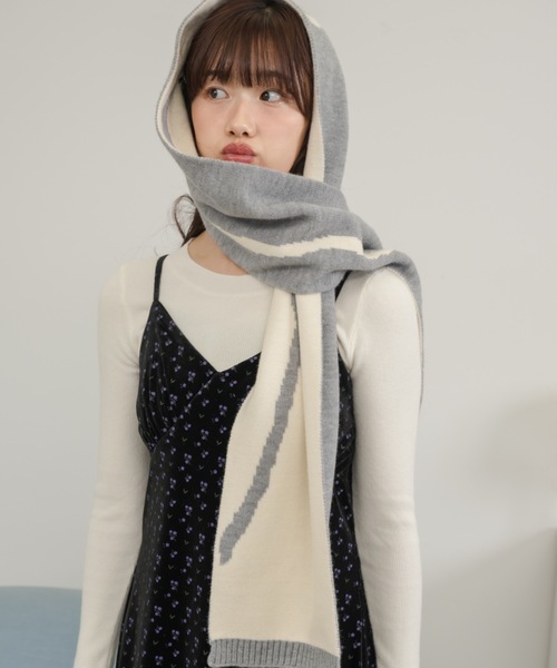 セール】リボンニットマフラー / ribbon knit muffler（マフラー