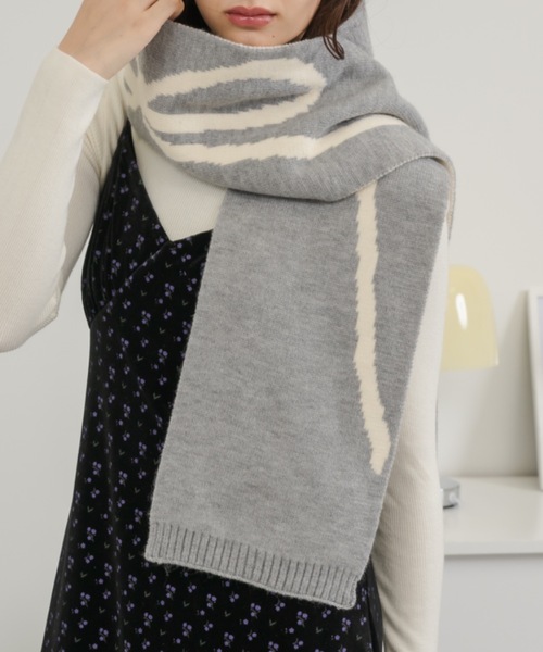 セール】リボンニットマフラー / ribbon knit muffler（マフラー