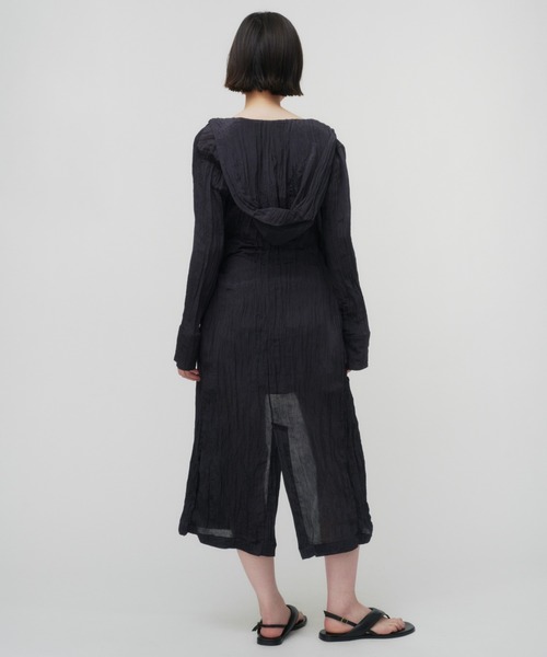 THINGS THAT MATTER（シングス ザット マター）の「WILLOW HOODIE GOWN DRESS / ウィローフーディーガウンドレス（ドレス・レディース・サックスブルー/ブラック/ベージュ・FREE）」の20枚目の写真
