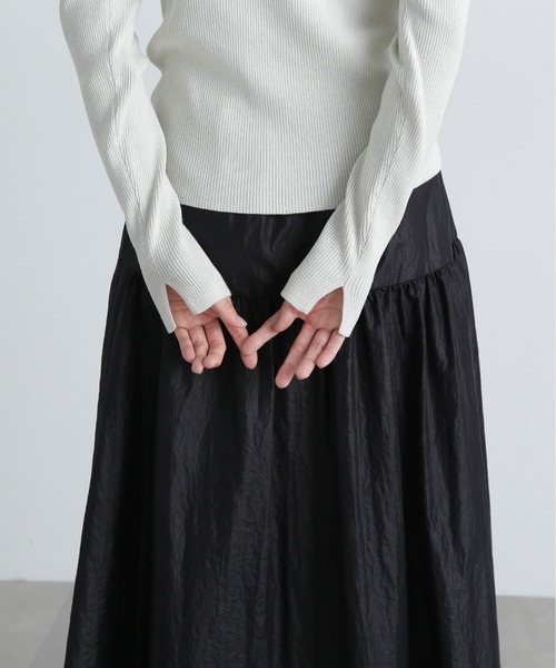 N.（N. Natural Beauty Basic）（エヌエヌナチュラルビューティーベーシック）の「◆ローズチョーカーツキニット（ニット/セーター・レディース・ホワイト系その他/ブラック系その他・MEDIUM）」の15枚目の写真