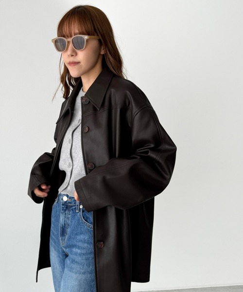 CANAL JEAN（キャナルジーン）の「Dume　Mira(ミラ)ウェリントンアイウェア（サングラス・レディース・ベージュ系その他/ブラック/ブラウン系その他・ONE SIZE）」の7枚目の写真