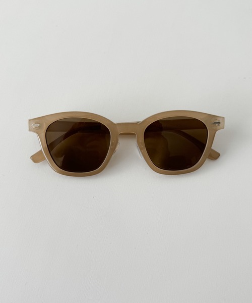 CANAL JEAN（キャナルジーン）の「Dume　Mira(ミラ)ウェリントンアイウェア（サングラス・レディース・ベージュ系その他/ブラック/ブラウン系その他・ONE SIZE）」の12枚目の写真