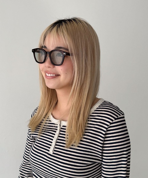 CANAL JEAN（キャナルジーン）の「Dume　Mira(ミラ)ウェリントンアイウェア（サングラス・レディース・ベージュ系その他/ブラック/ブラウン系その他・ONE SIZE）」の14枚目の写真