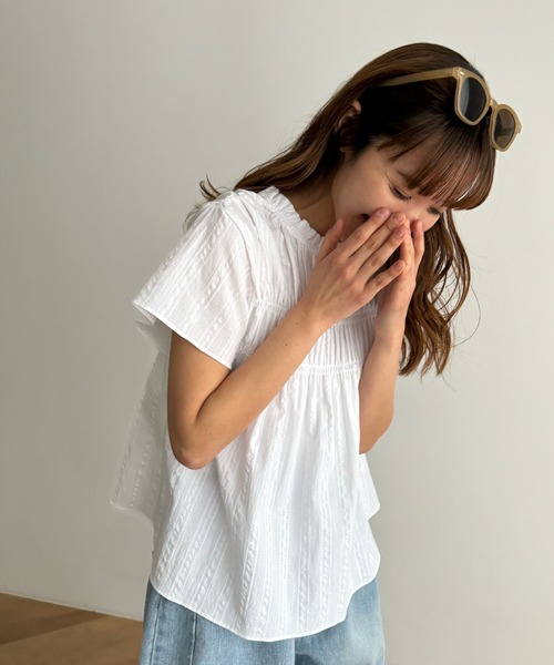 CANAL JEAN（キャナルジーン）の「Dume　Mira(ミラ)ウェリントンアイウェア（サングラス・レディース・ベージュ系その他/ブラック/ブラウン系その他・ONE SIZE）」の13枚目の写真