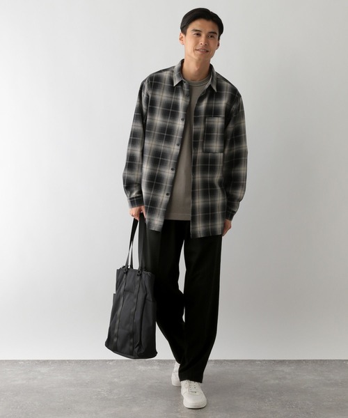 ニコアンド Make stuff'25✤ポワッとマリンタックパンツ✤М✤ブラウン 新品/タグ付き】送料無料 niko and [Make stuff '25] 25メンバー