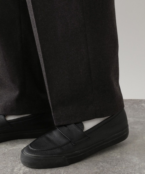 GLOBAL WORK Smile Seed Store（グローバルワーク スマイルシードストア）の「TR起毛タックワイドパンツ/115878（その他パンツ・メンズ・ブラック/ネイビー/チャコール・LARGE/X-LARGE/SMALL/MEDIUM）」の10枚目の写真