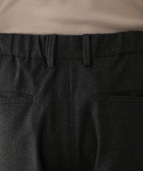 GLOBAL WORK Smile Seed Store（グローバルワーク スマイルシードストア）の「TR起毛タックワイドパンツ/115878（その他パンツ・メンズ・ブラック/ネイビー/チャコール・LARGE/X-LARGE/SMALL/MEDIUM）」の11枚目の写真