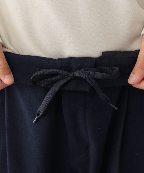 GLOBAL WORK Smile Seed Store（グローバルワーク スマイルシードストア）の「TR起毛タックワイドパンツ/115878（その他パンツ・メンズ・ブラック/ネイビー/チャコール・LARGE/X-LARGE/SMALL/MEDIUM）」の18枚目の写真