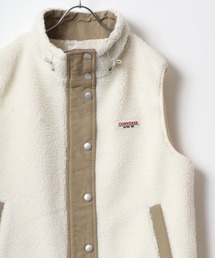 CONVERS/コンバース シープボア スタンドベスト レディース