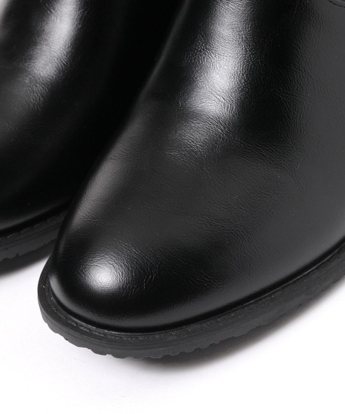 studio CLIP（スタディオクリップ）の「ブラック柔らかミドルブーツ（ブーツ・レディース・ブラック・LARGE/MEDIUM）」の6枚目の写真