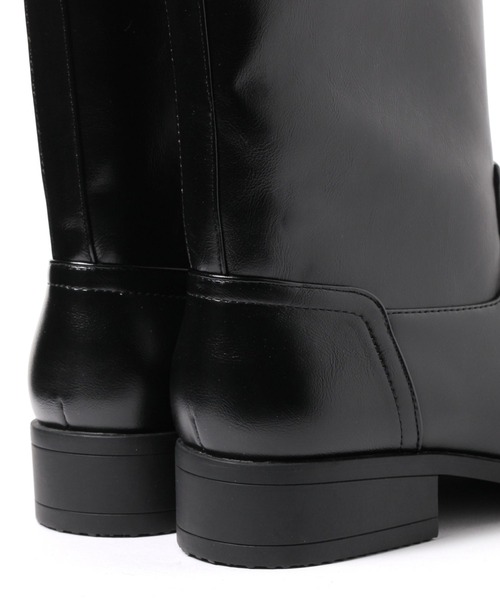 studio CLIP（スタディオクリップ）の「ブラック柔らかミドルブーツ（ブーツ・レディース・ブラック・LARGE/MEDIUM）」の8枚目の写真
