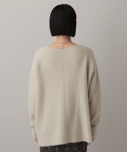 A part by(アパートバイ)の「CNラクーンコン2WAYニット(ニット/セーター・レディース・チャコールグレー/グレー系その他6/アイボリー/ピンク系その他/ネイビー/ベージュ/イエロー系その他/ホワイト系その他6・FREE)」の14枚目の写真