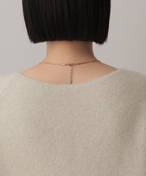 A part by(アパートバイ)の「CNラクーンコン2WAYニット(ニット/セーター・レディース・チャコールグレー/グレー系その他6/アイボリー/ピンク系その他/ネイビー/ベージュ/イエロー系その他/ホワイト系その他6・FREE)」の13枚目の写真