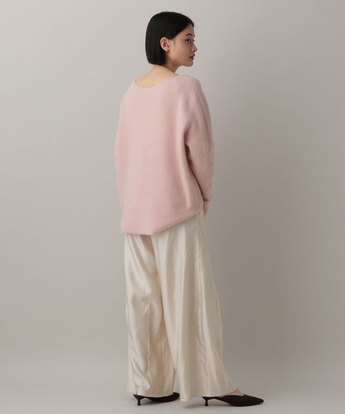 A part by(アパートバイ)の「CNラクーンコン2WAYニット(ニット/セーター・レディース・チャコールグレー/グレー系その他6/アイボリー/ピンク系その他/ネイビー/ベージュ/イエロー系その他/ホワイト系その他6・FREE)」の19枚目の写真