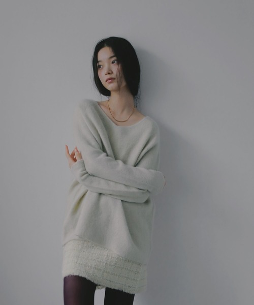 CNラクーンコン2WAYニット（ニット/セーター）｜A part by（アパート