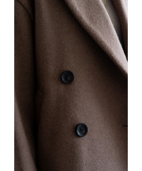 M.deux(エムドゥ)の「◇ライトパイルPコート◇(テーラードジャケット・レディース・グレー/モカ・MEDIUM)」の12枚目の写真