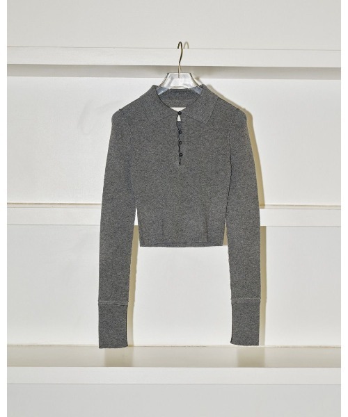 TODAYFUL（トゥデイフル）の「TODAYFUL Highgauge Skipper Knit 12420524（ニット/セーター・レディース・チャコールグレー/ブラウン・FREE）」の9枚目の写真