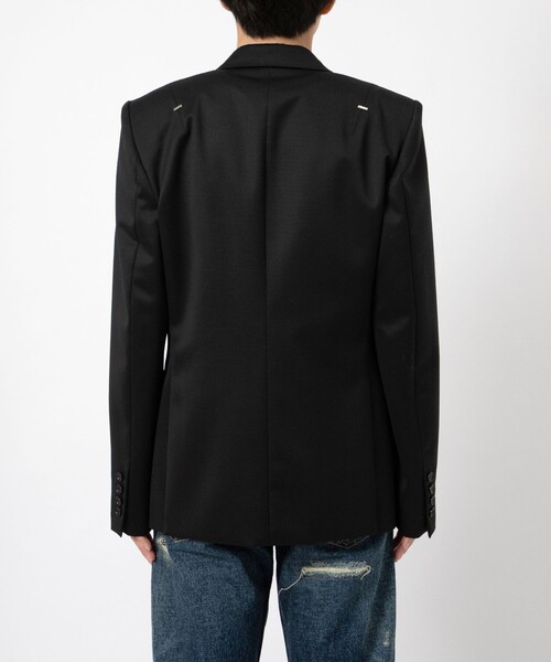 JOHN LAWRENCE SULLIVAN(ジョンローレンスサリバン)の「WOOL METAL LINE JACKET(その他アウター・メンズ・ブラック・44/46)」の4枚目の写真