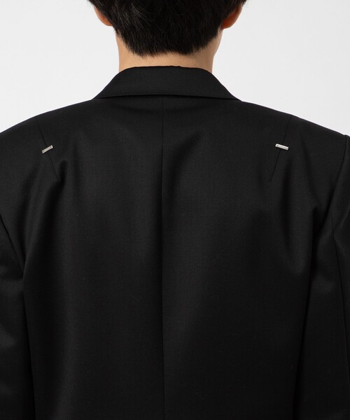 JOHN LAWRENCE SULLIVAN(ジョンローレンスサリバン)の「WOOL METAL LINE JACKET(その他アウター・メンズ・ブラック・44/46)」の6枚目の写真