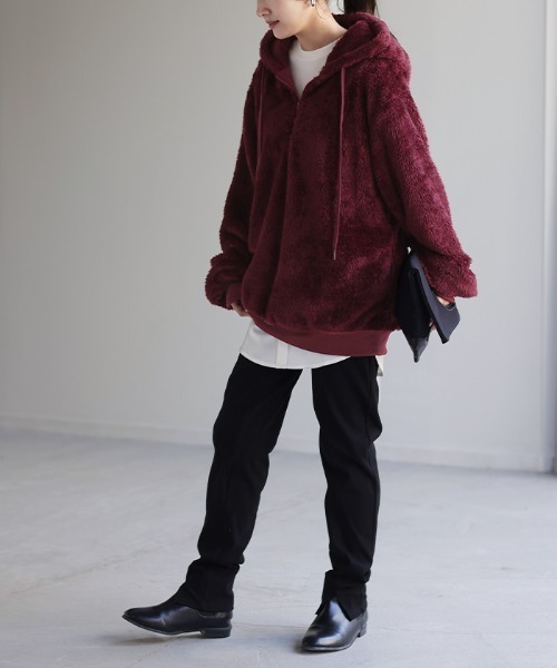 ふわもこ ボアパーカー（パーカー）｜HUG.U（ハグユー）のファッション