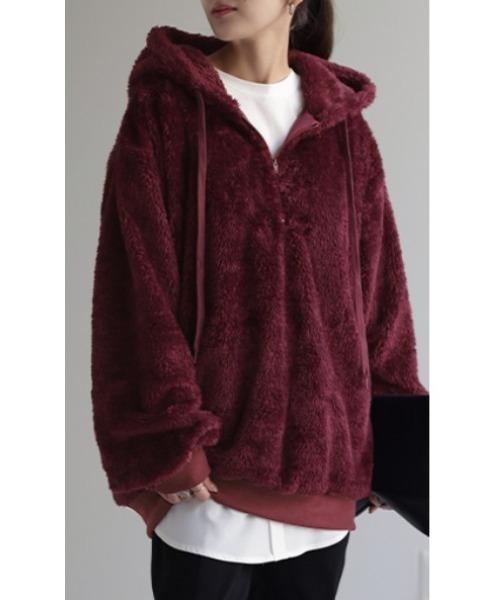 ふわもこ ボアパーカー（パーカー）｜HUG.U（ハグユー）のファッション