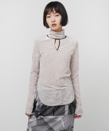 CHAOS PATTERNED KNIT / カオス パターン ニット（カーディガン/ボレロ