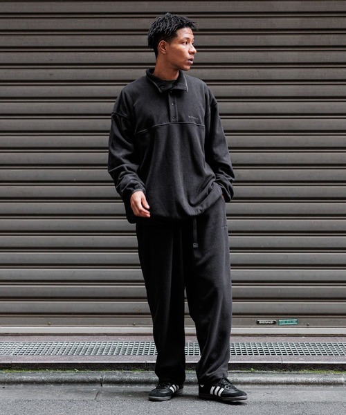 セール】【NUMERALS】フリーススナッププルオーバー（その他トップス