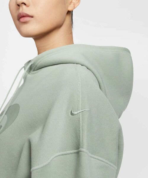 NIKE オーバーサイズド クロップド フレンチテリー プルオーバー パーカー セール】ナイキ スポーツウェア ウィメンズ オーバーサイズド