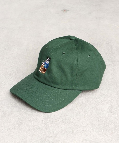 The Endless Summer（エンドレスサマー）の「TES BUHI GOLFER LOW CAP / キャップ（キャップ・メンズ・ダークグリーン/ブラック/チャコール/ピンク系その他2/ベージュ/ネイビー/ホワイト・FREE）」の13枚目の写真