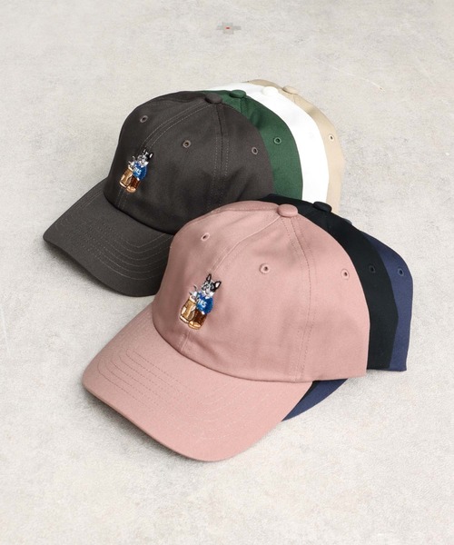The Endless Summer（エンドレスサマー）の「TES BUHI GOLFER LOW CAP / キャップ（キャップ・メンズ・ダークグリーン/ブラック/チャコール/ピンク系その他2/ベージュ/ネイビー/ホワイト・FREE）」の16枚目の写真