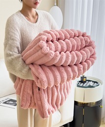 Mayree（メイリー）の「【 somni / ソニ 】 もこもこ毛布 掛け布団   ブランケット（ブランケット）」