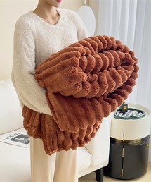 Mayree（メイリー）の「【 somni / ソニ 】 もこもこ毛布 掛け布団   ブランケット（ブランケット）」