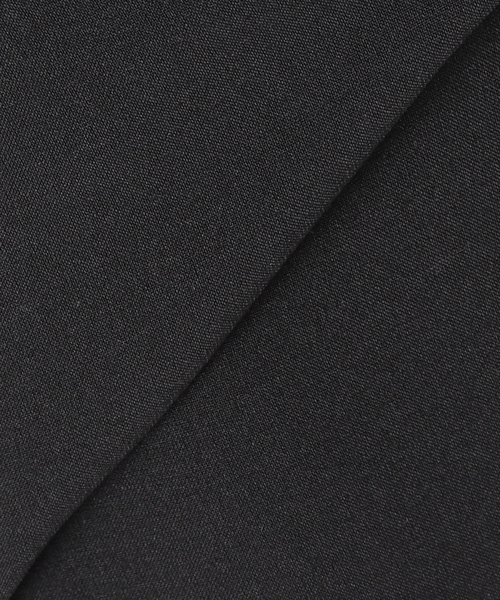 JOURNAL STANDARD relume(ジャーナルスタンダード レリューム)の「ウォッシャブルダブルクロスジャンパースカート(ワンピース・レディース・ブラック/チョコ・36/38)」の3枚目の写真