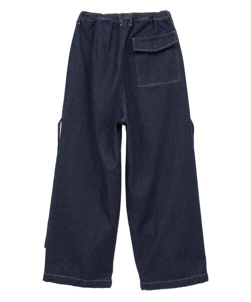CONVERSE TOKYO(コンバーストウキョウ)の「DENIM WIDE CARGO PANTS(デニムパンツ・レディース・グレー/ブラック/インディゴブルー・SMALL/MEDIUM)」の21枚目の写真