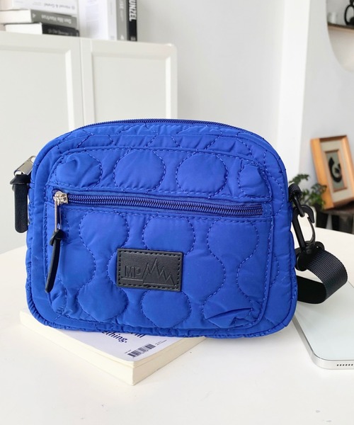 Schott ブラック ボディバッグ ダイヤモンドキルティング super-rag_3109022