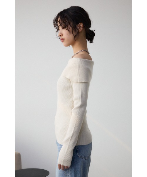 セール】オフショルダーニット（ニット/セーター）｜AZUL BY MOUSSY