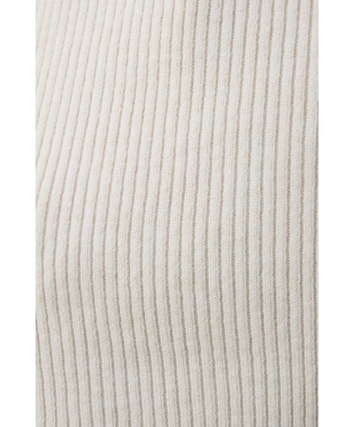 AZUL by moussy(アズールバイマウジー)の「オフショルダーニット(ニット/セーター・レディース・ブルー/グレー/アイボリー/ブラック/オレンジ・FREE)」の12枚目の写真