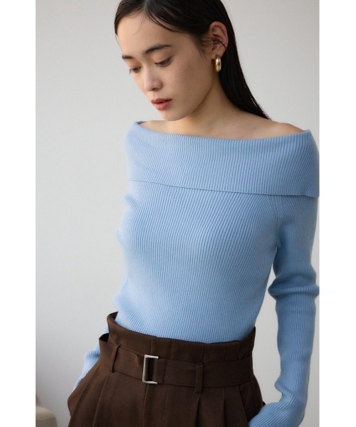 セール】オフショルダーニット（ニット/セーター）｜AZUL BY MOUSSY