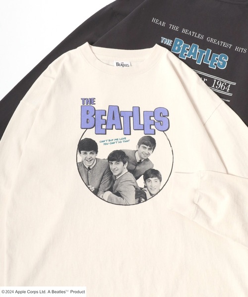 2025SS THE Beatles/ザ・ビートルズ リンガー メンバーフォトプリント 